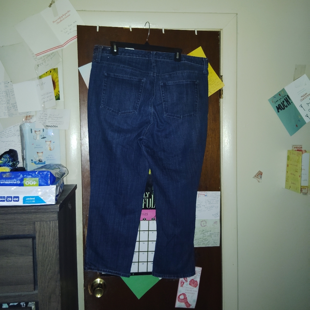 TALBOTS Modern Ankle Jean - PLUS SIZE dark wash - Picture 8 of 11